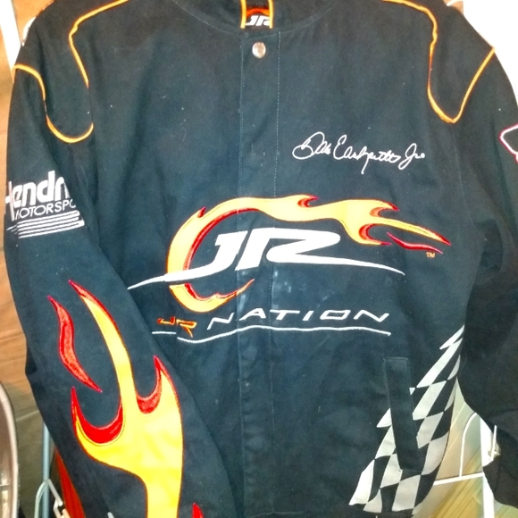 MEN'S COLLECTIBLE NASCAR - JR NATION, BOMBER JACKET! Size M - Picture 2 of 7